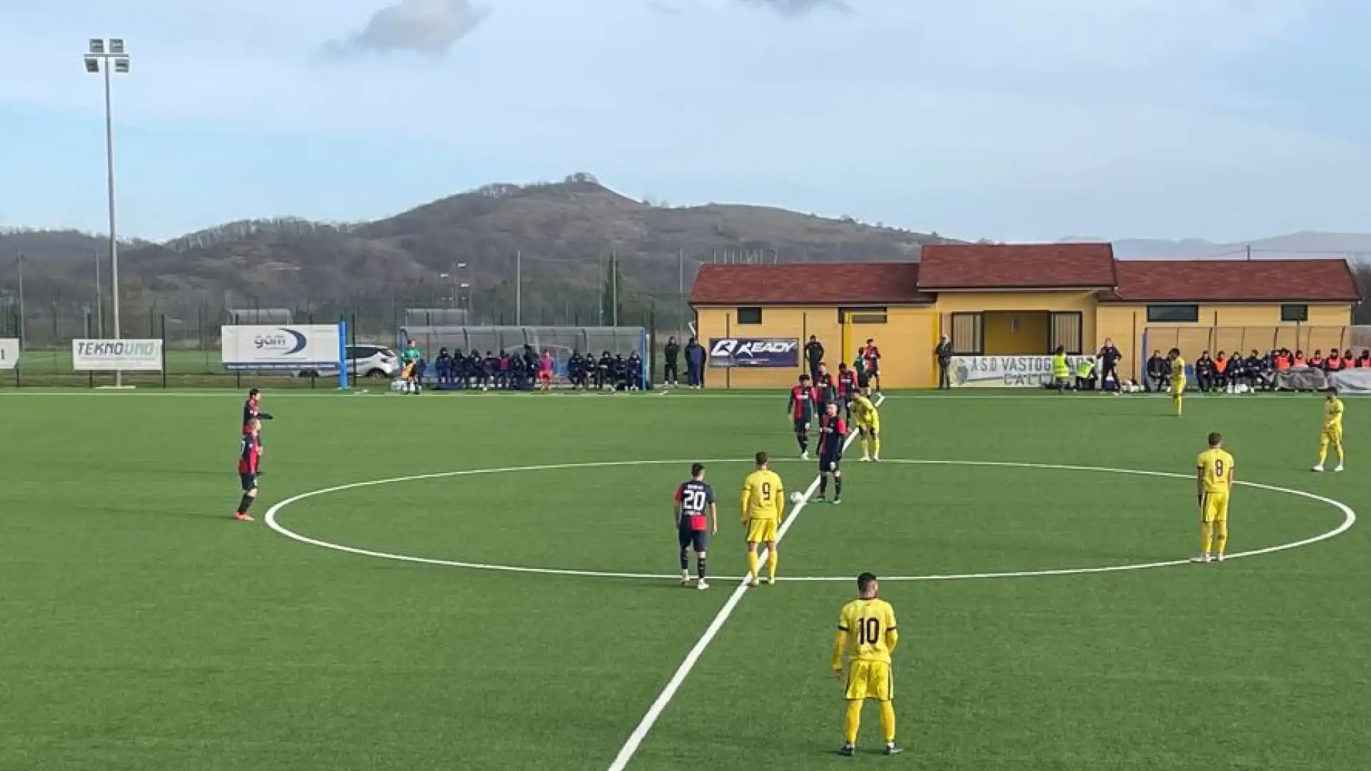 Vastogirardi e Sambenedettese impattano sull’1-1. Tabellino e cronaca del match.